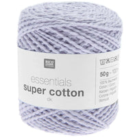 Essentials Super Cotton DK Yarn – 100% Cotton, DK Weight