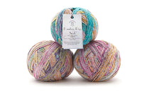 Bamboo Pop Sock Yarn – 55% Bamboo 37% Cotton, Wool-Free, Self-Patterning, 492 yds