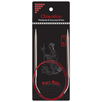 RED Lace Knitting Circ Prem SS
