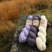Baa Ram Ewe Eden DK Yarn – 70% Organic British Wool 30% Alpaca, 223 yds, GOTS Certified
