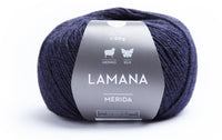 Lamana Merida Yarn – 50% Wool 25% Silk 25% Polyamide