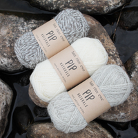 Pip Naturals Colorwork Yarn – 100% British Wool, Fingering Weight, 127 yds, 25g