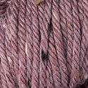 Close-up of purple yarn with visible texture